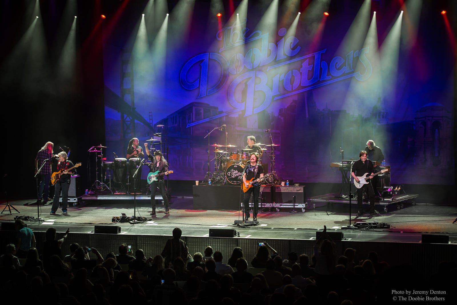 The Doobie Brothers going deep this tour; wow soldout opening night crowd