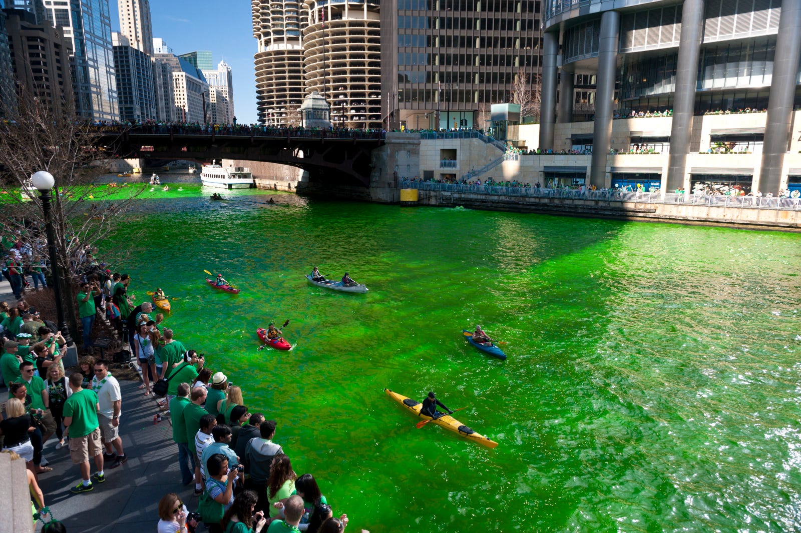 chicago st pattys day parade street closures