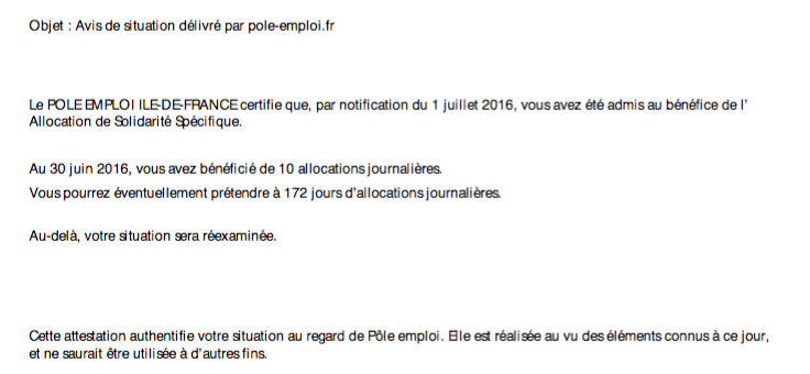 Plusieurs Documents Dans Le Même Envoi Pole Emploi