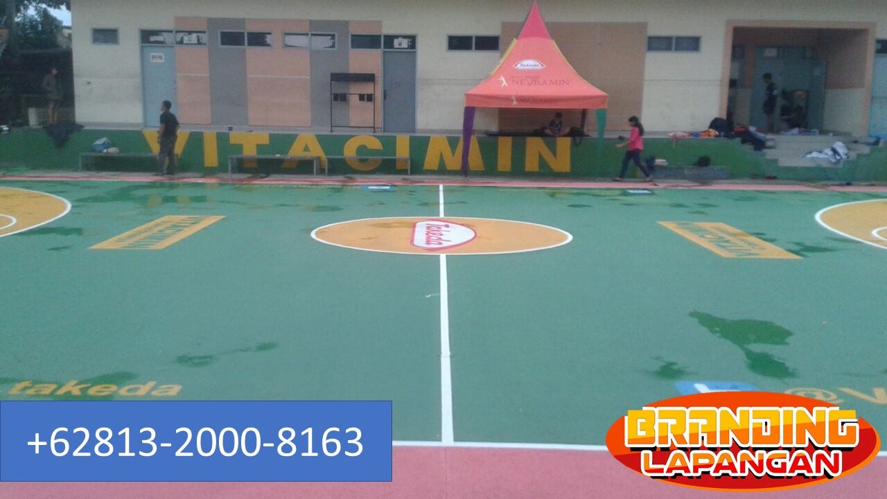 Contoh Gambar Lapangan Bola Basket