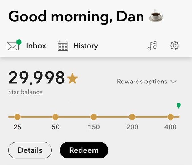 Social tokens as loyalty rewards: Starbucks stars