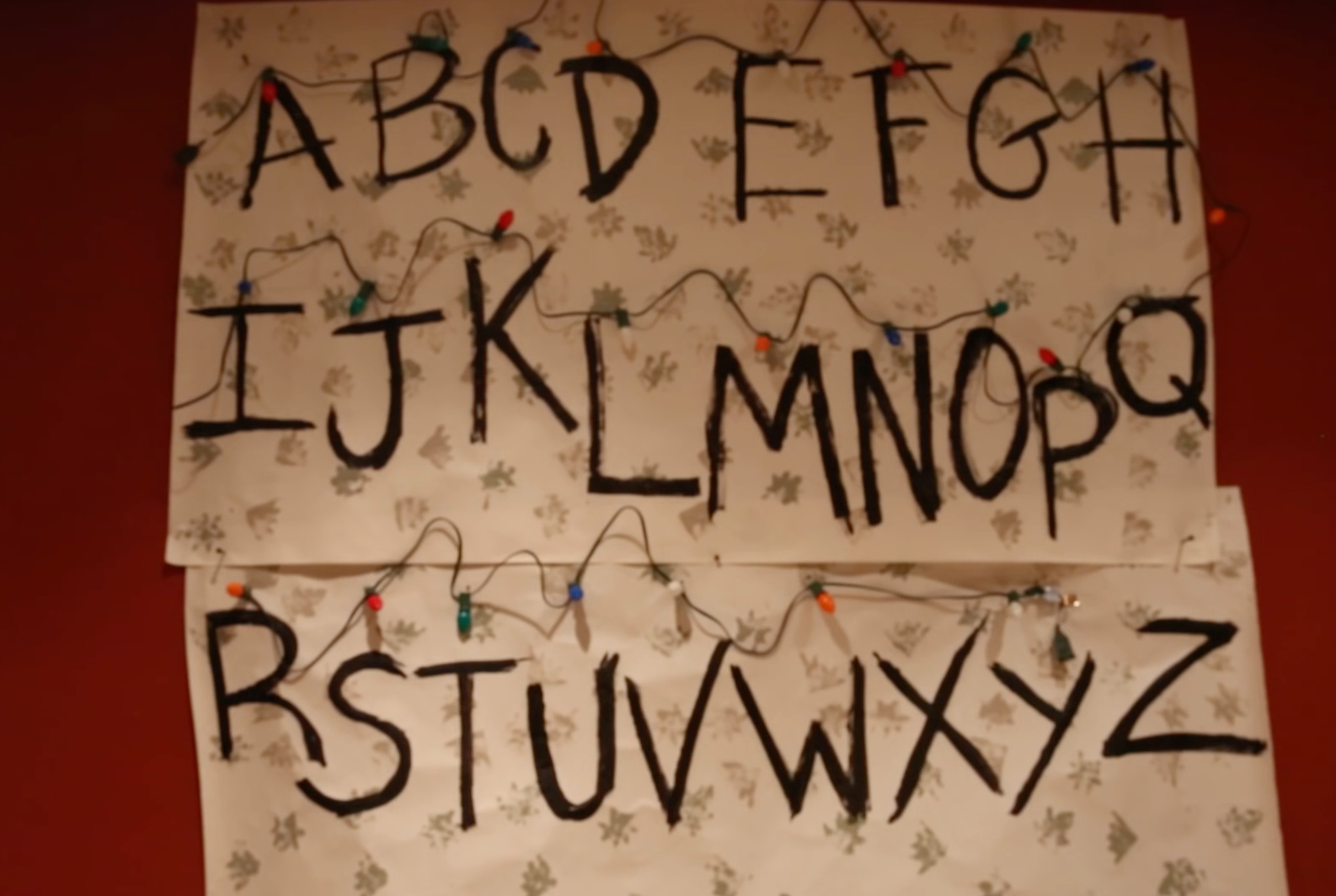 Get Ready For Season 2 Of Stranger Things With Your Own Alphabet Wall