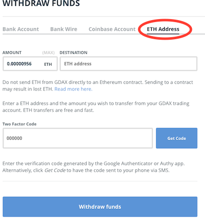 How to connect coinbase to authy