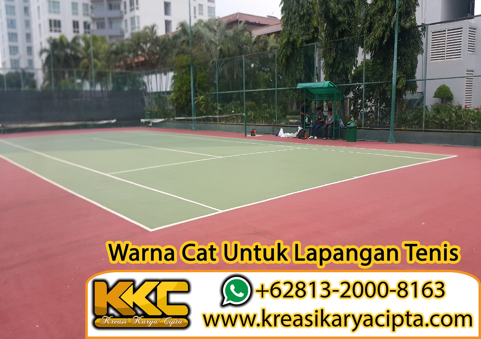  Warna  Cat  Untuk Lapangan Tenis TERBAIK Jasa Pengecatan 