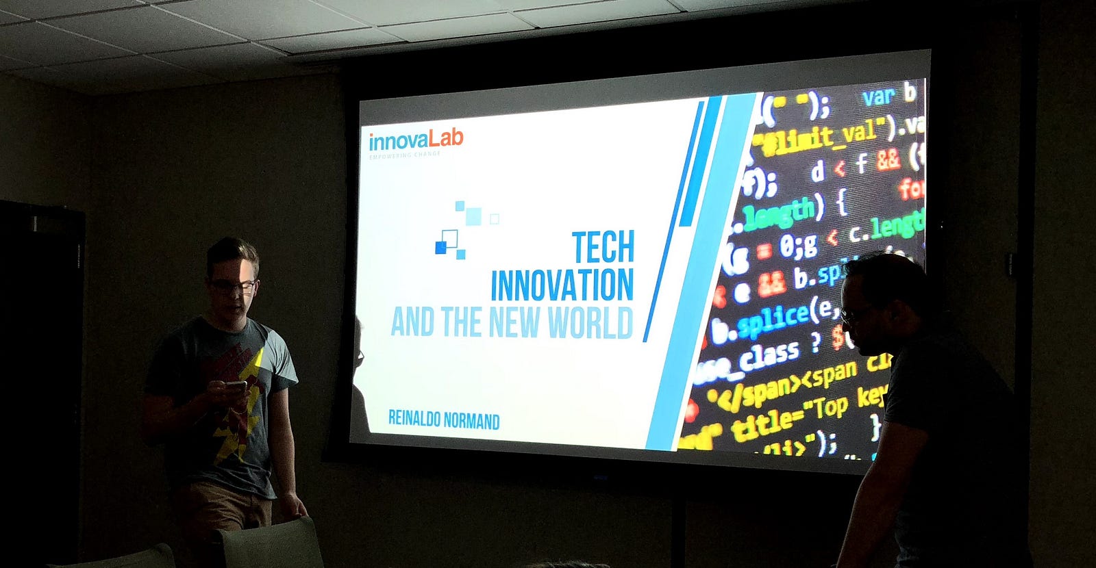 Reinaldo Normand talking about Tech rends and Silicon Valley culture, based on his three books.