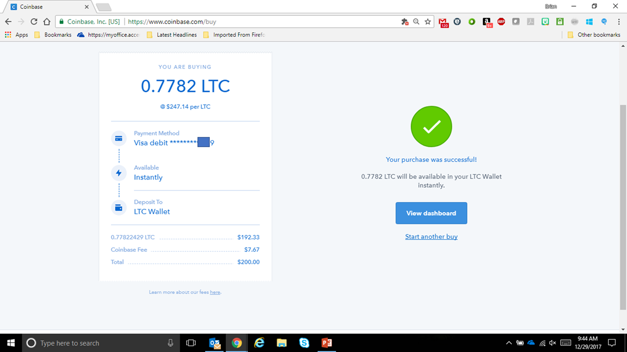Bitcoin Wallet Ledger Nano S Coinbase Purchase Not Showing Up - 