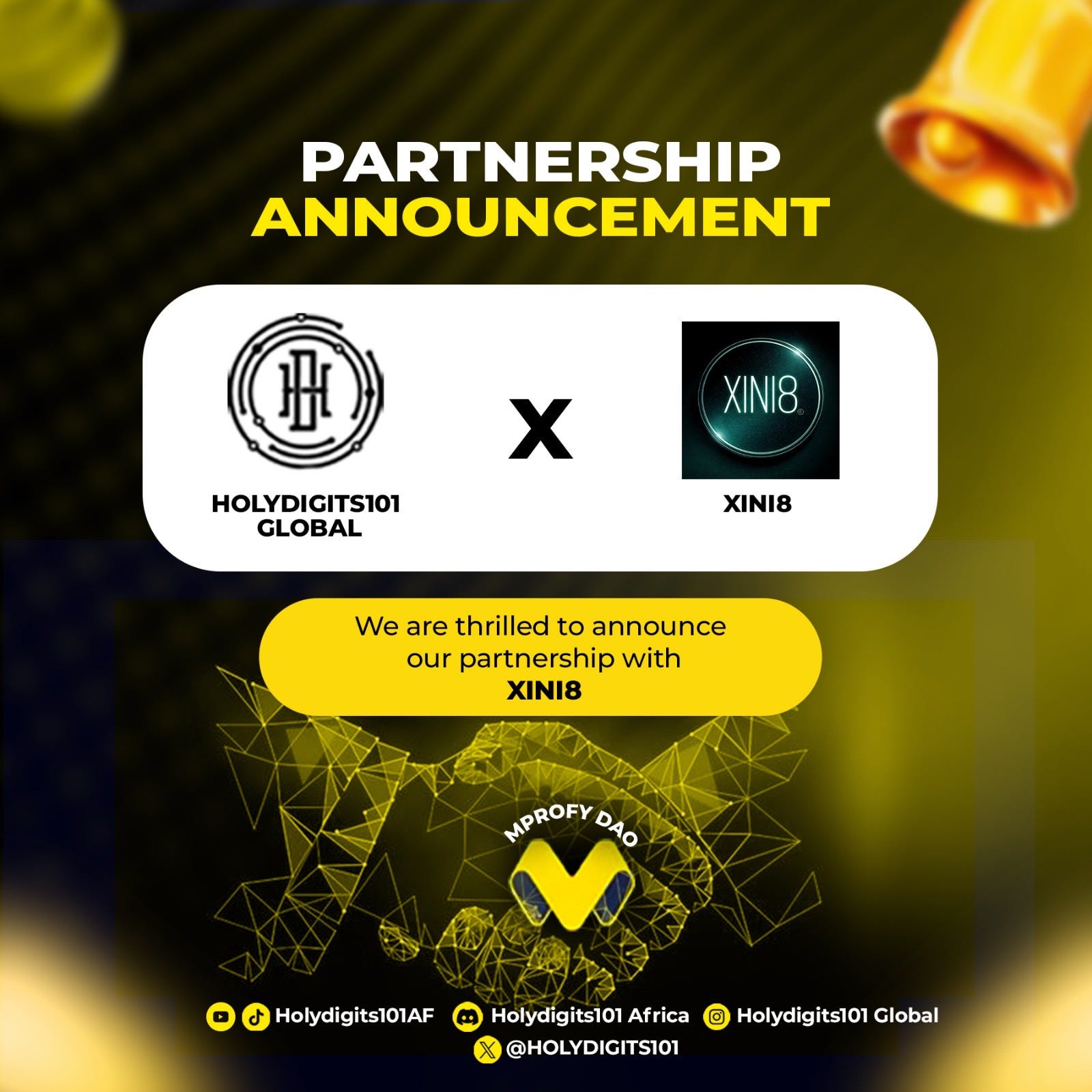 A New Alliance: XINI8 & HOLYDIGITS101