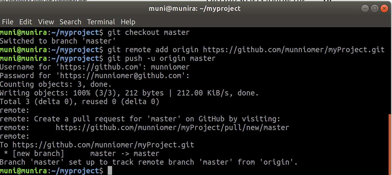 git add remote origin u