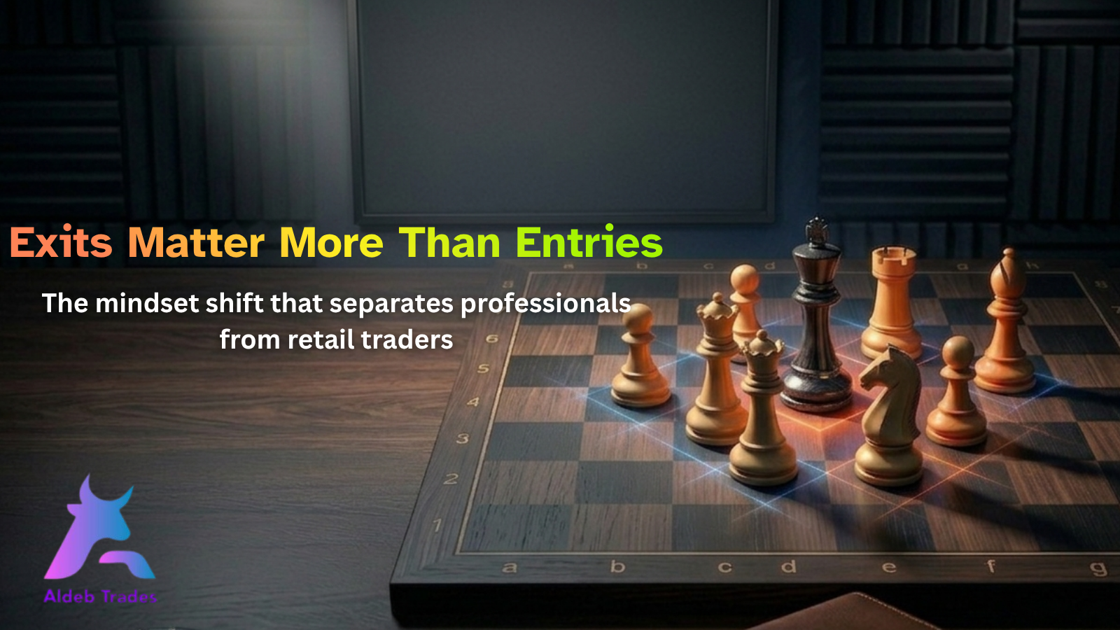 Why Professional Traders Care More About Exits Than Entries