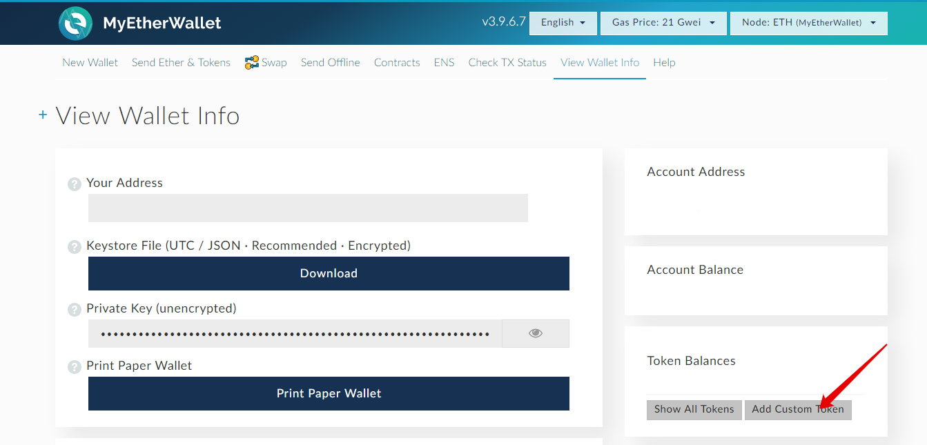 How to Use MyEtherWallet with Nano Ledger S for ERC20 Tokens