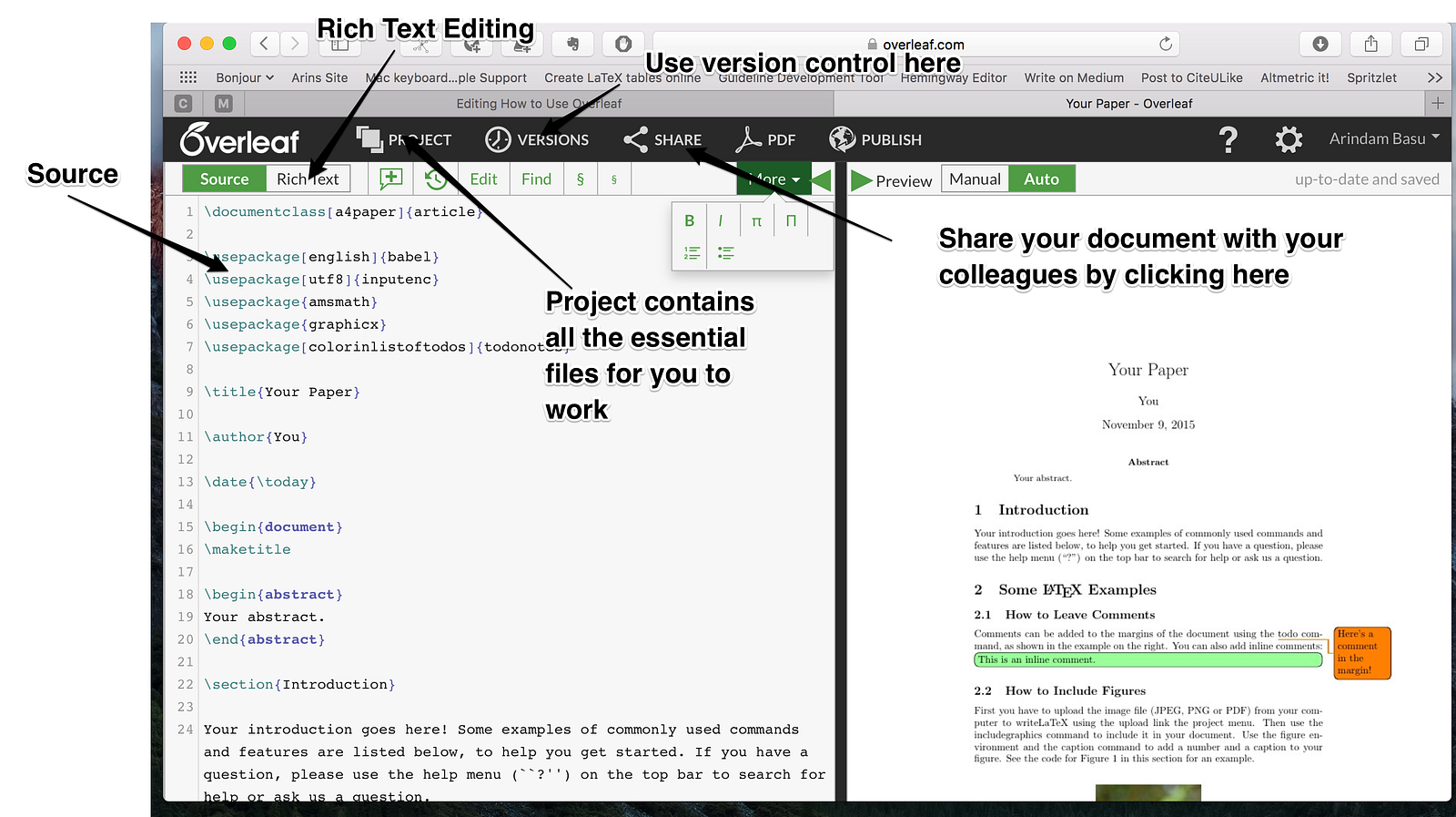 How to Use Overleaf for collaborative Academic Writing ...
