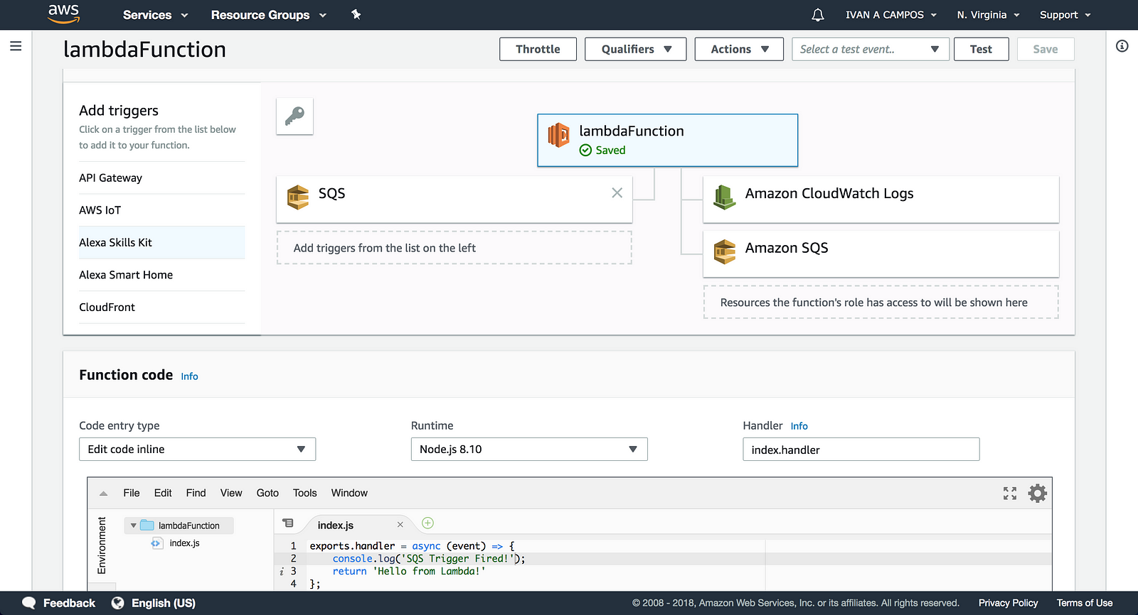 SQS as an event source to trigger Lambda Slalom Technology Medium