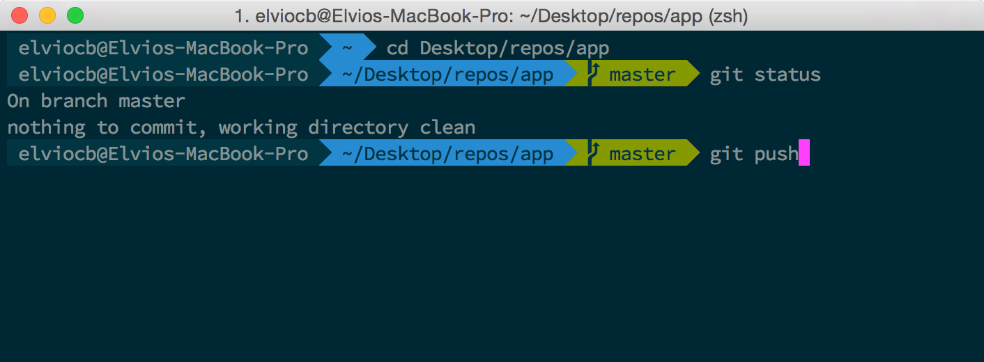 color directory terminal mac