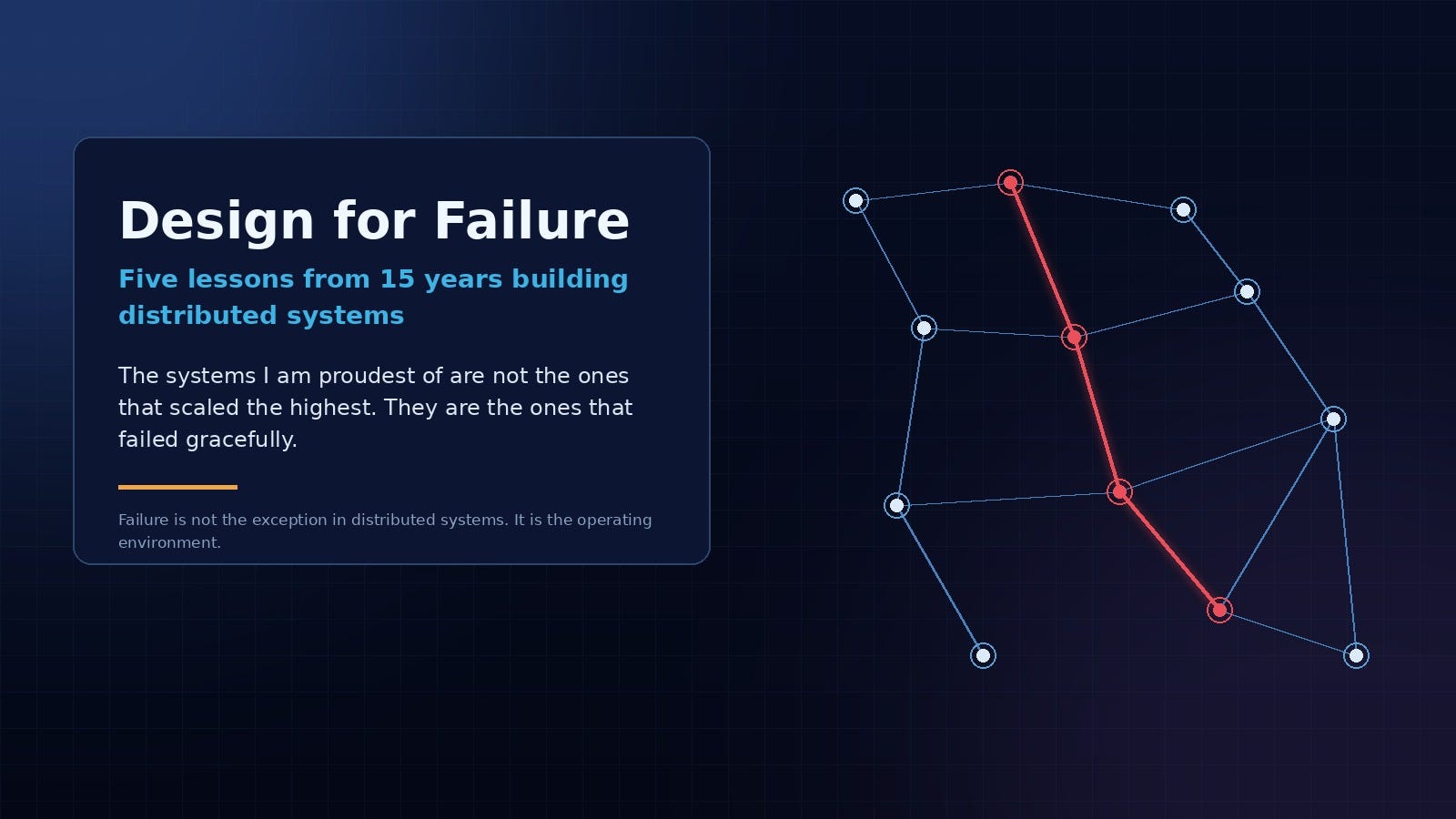 Design for Failure