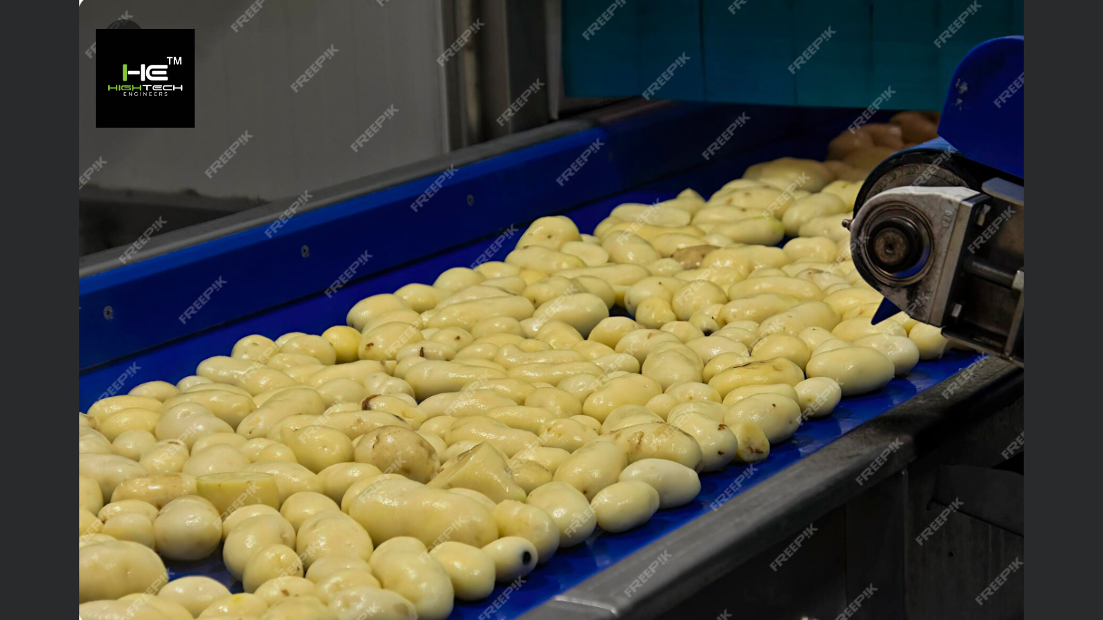 Potato Grading Machine Defect Detection Technology
