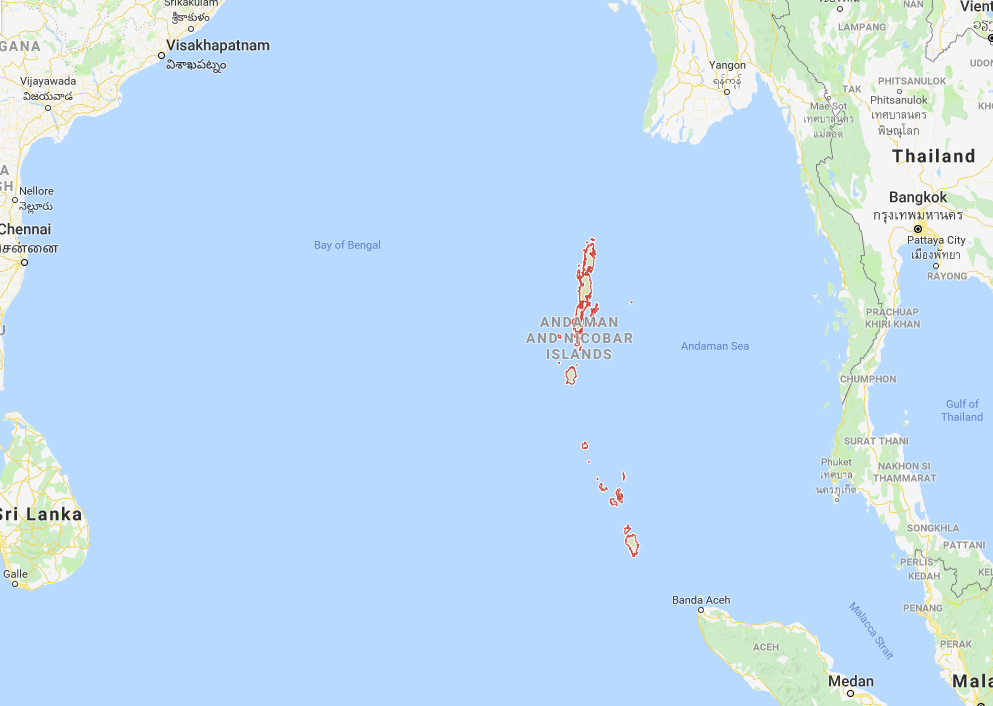 Sentinel Island Map