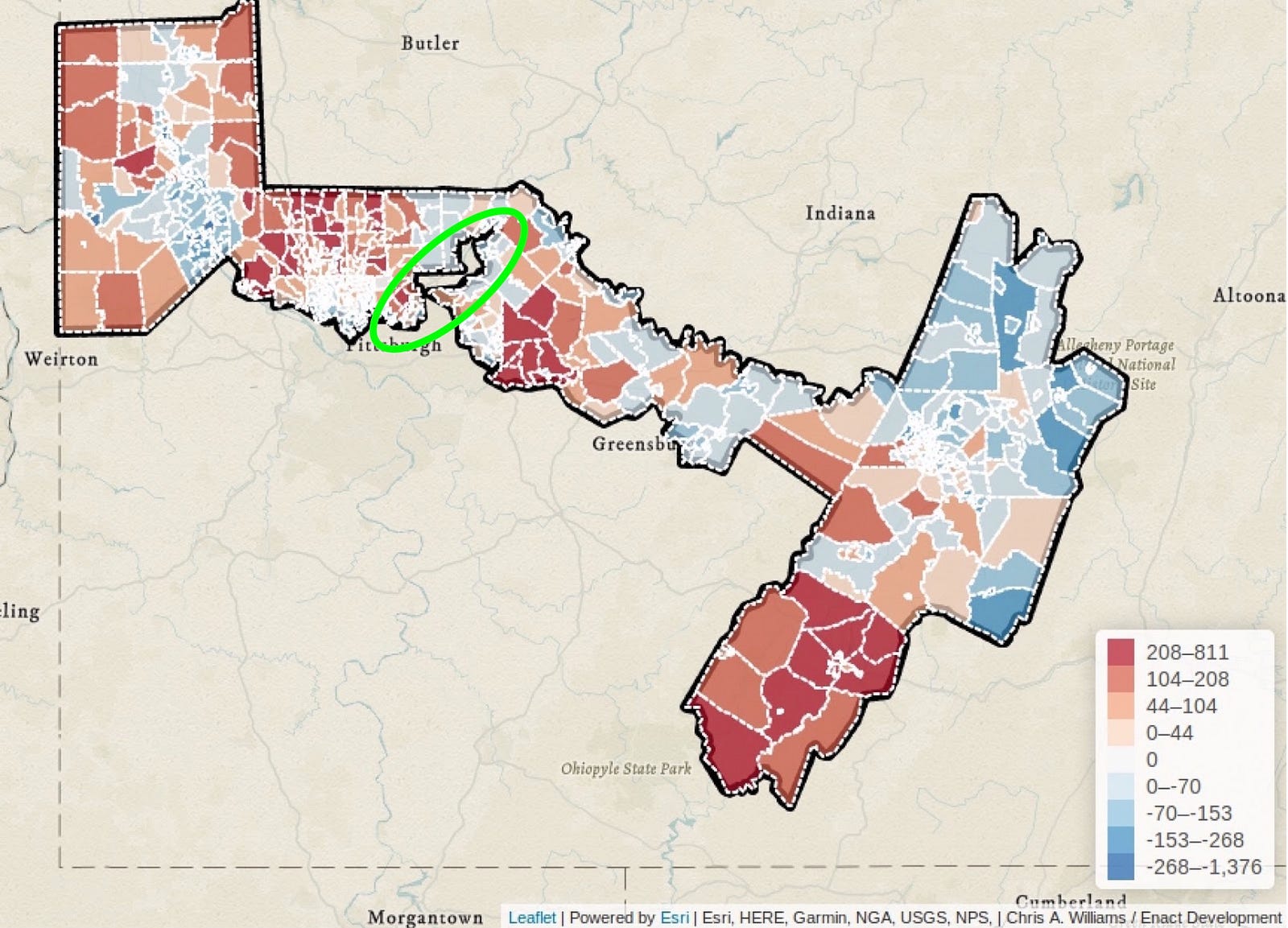 Packing And Cracking: A Visual Tour Of Pennsylvania’s Congressional ...