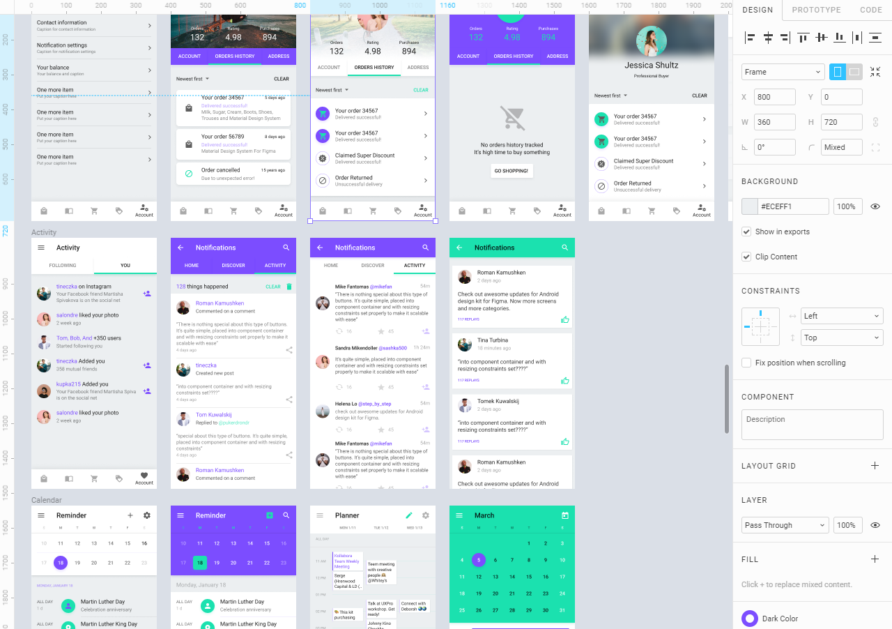 material design in figma