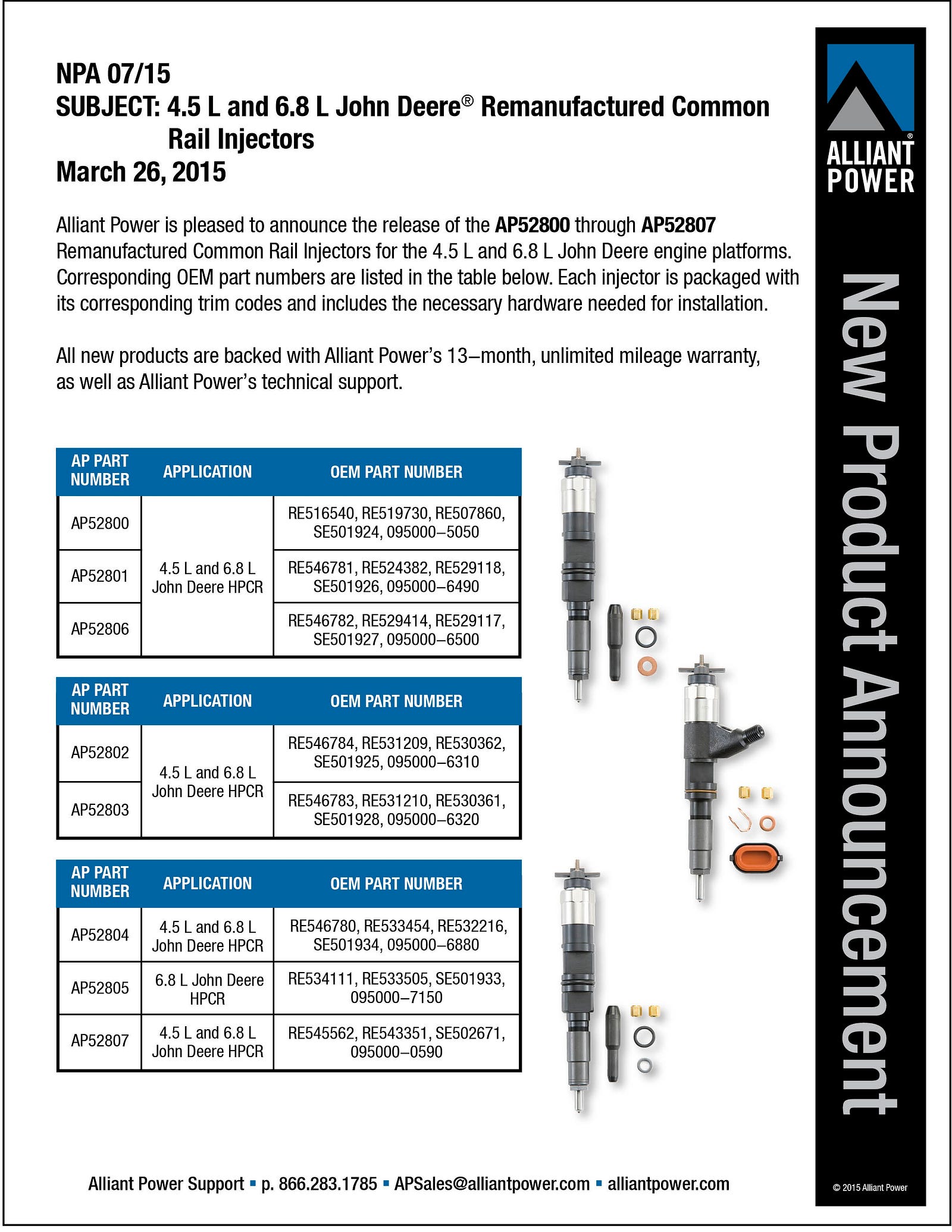 The Complete Guide to Alliant Power’s John Deere Product Offering