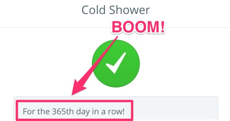 Benefits of a cold shower