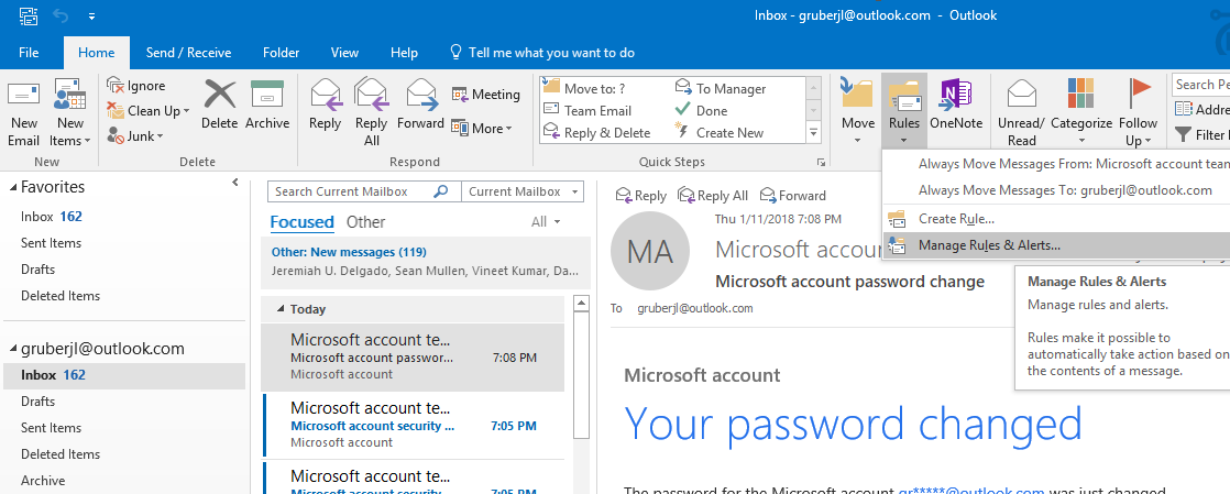 How to Automatically Forward Email from Office 365 to another Email Address