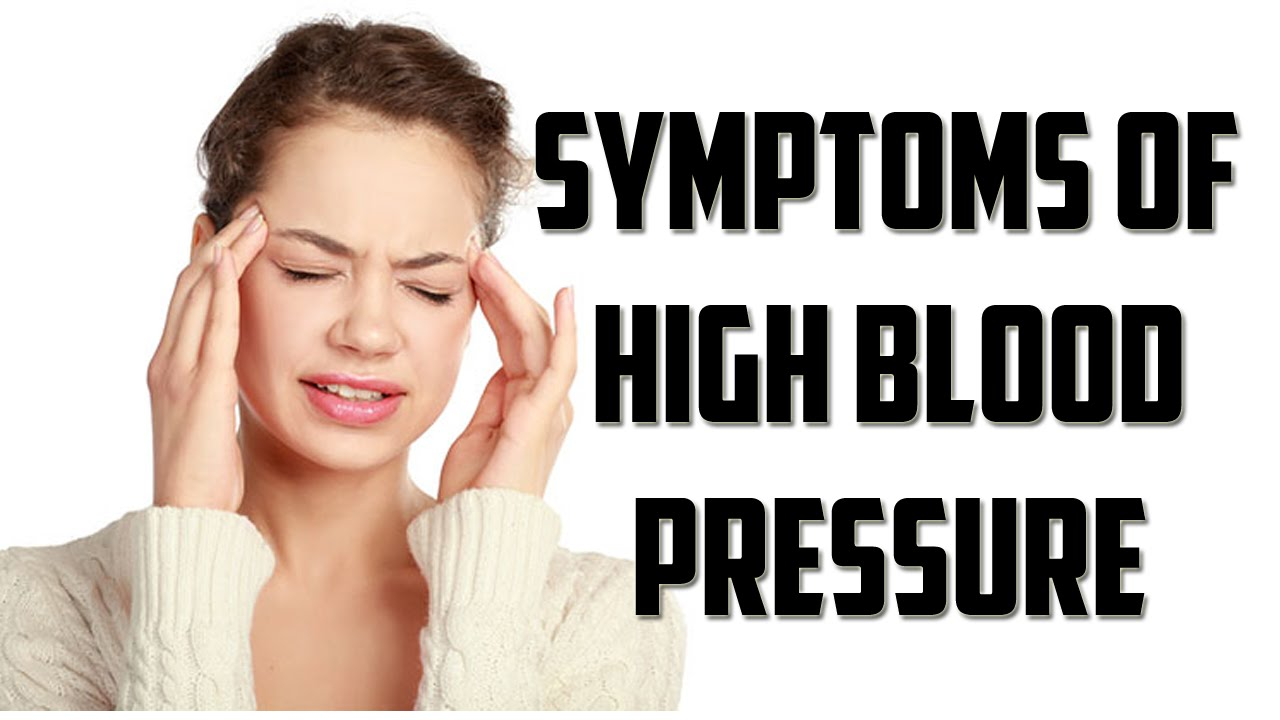 Image result for high blood pressure symptoms