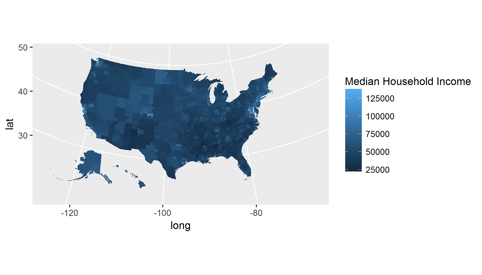 How to Create State and County Maps Easily in R – Data@Urban – Medium