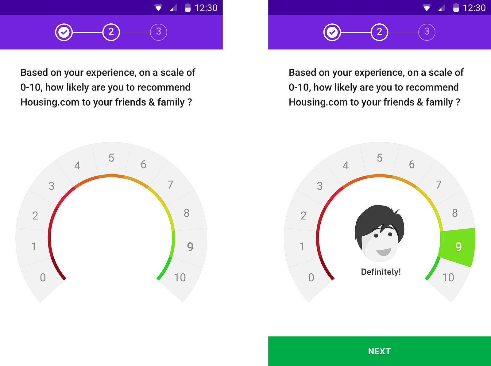 Fun with designing NPS question on Mobile – UX in India – Medium