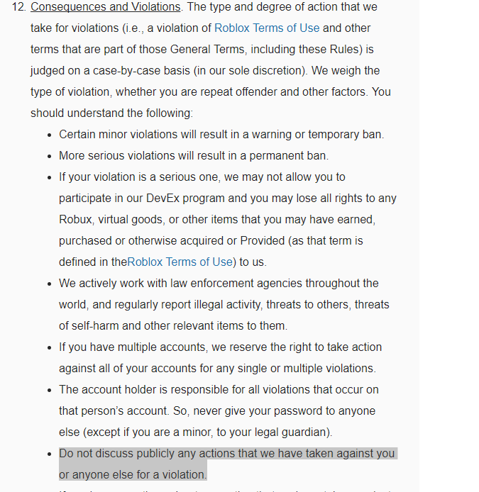 Roblox And Its Legal Issues Fasty Medium - the rule that i might have broken while writing this piece