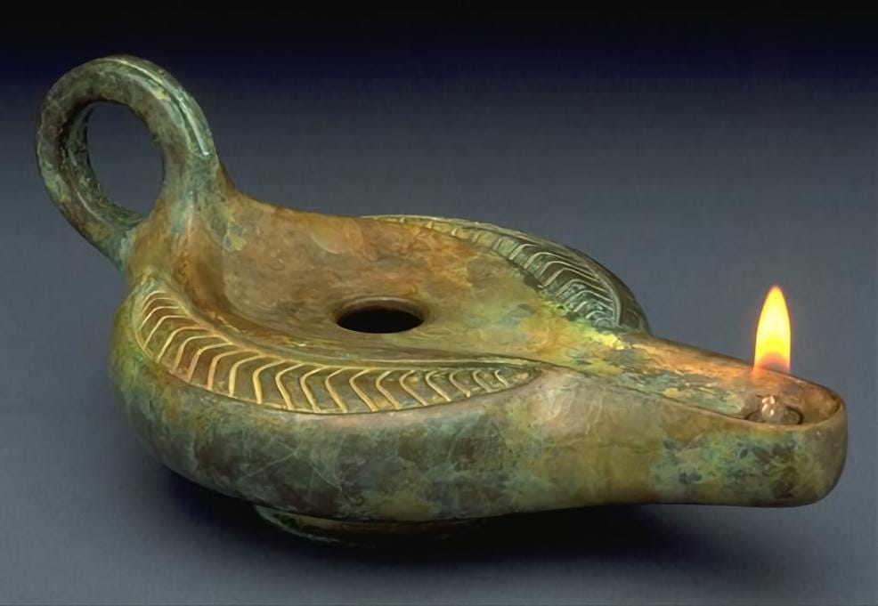 Ancient oil lamp, Oil lamps, Antique oil lamps