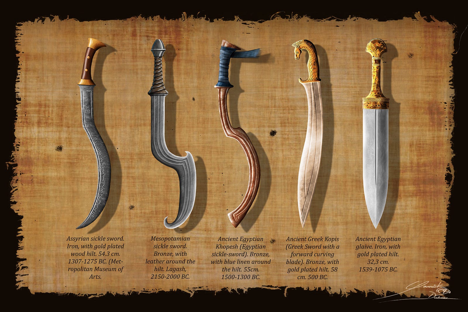 weapons from ancient egypt        
        <figure class=