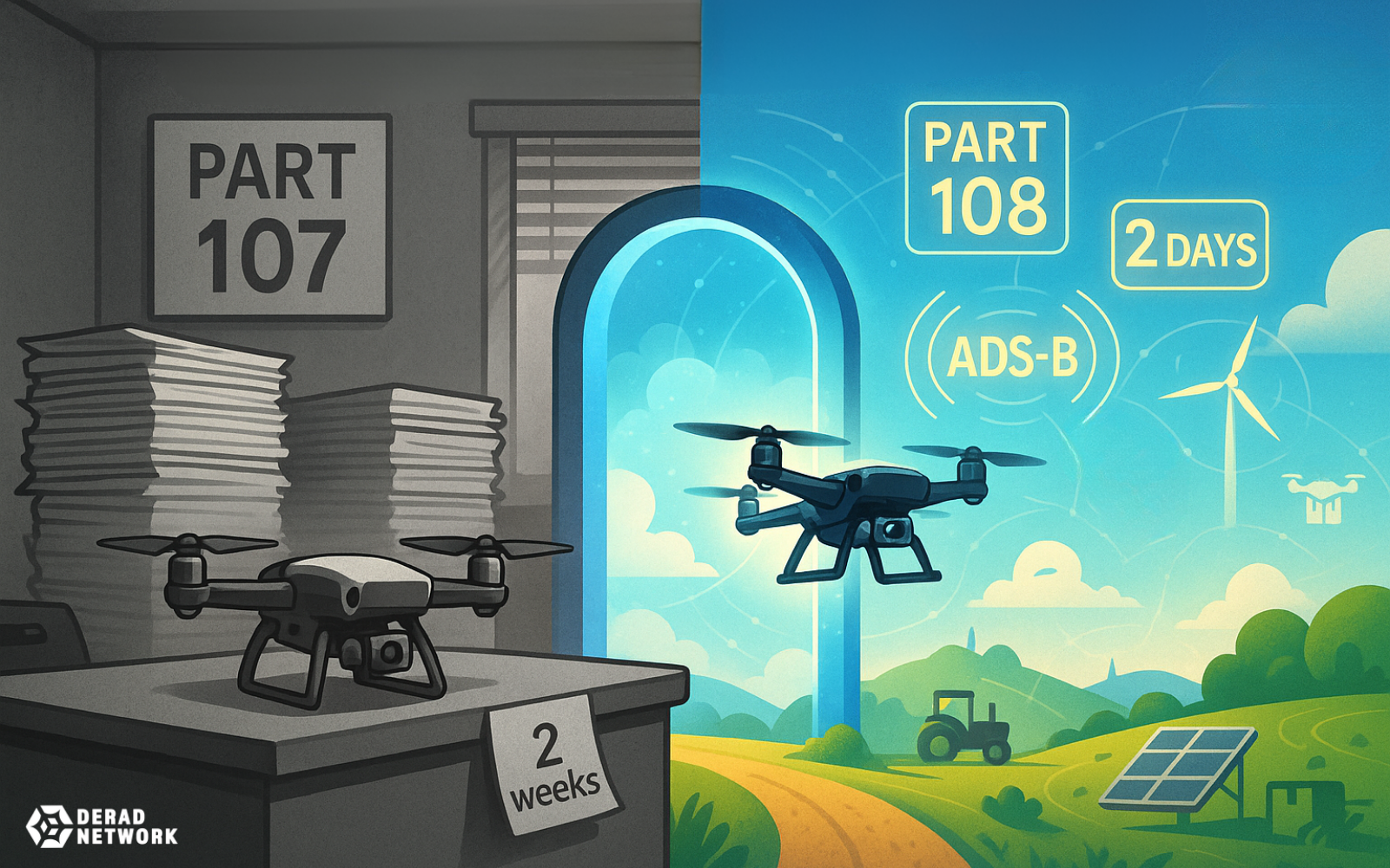 The Future of Scalable Drone Operations: BVLOS and Part 108