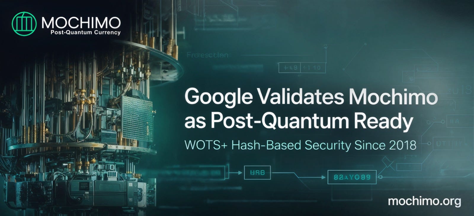 Google Validates Mochimo as a PQC Blockchain in the paper