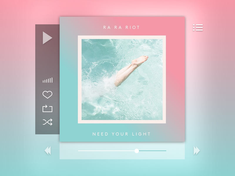 Music App UI Design: Gorgeous examples for Inspiration