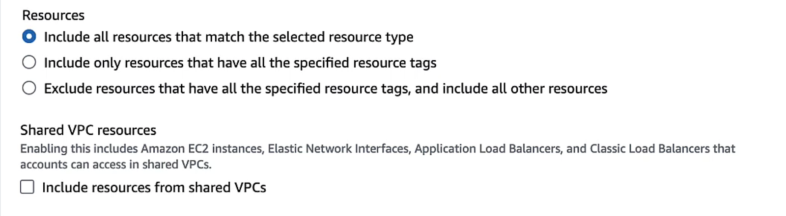 AWS Firewall Manager Shared VPC Support