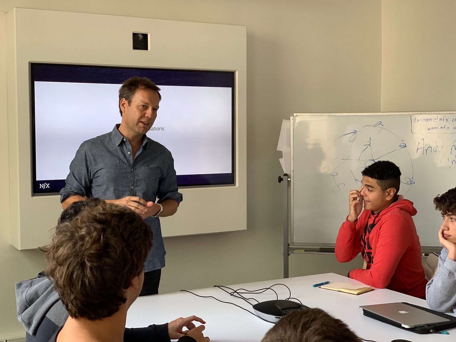 Pete Flint, founder of Trulia (sold by $3.5B), talking to our Winter '19 cohort