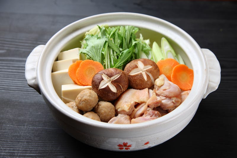 A chanko-nabe hot pot, the favored dish of Japanese sumo wrestlers