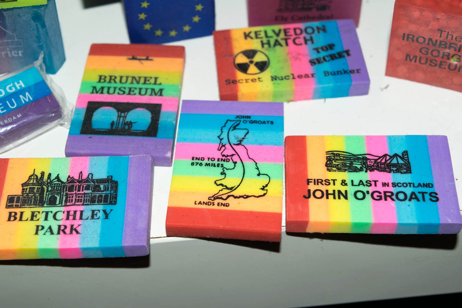 Look at my collection of erasers James’s Blog Medium