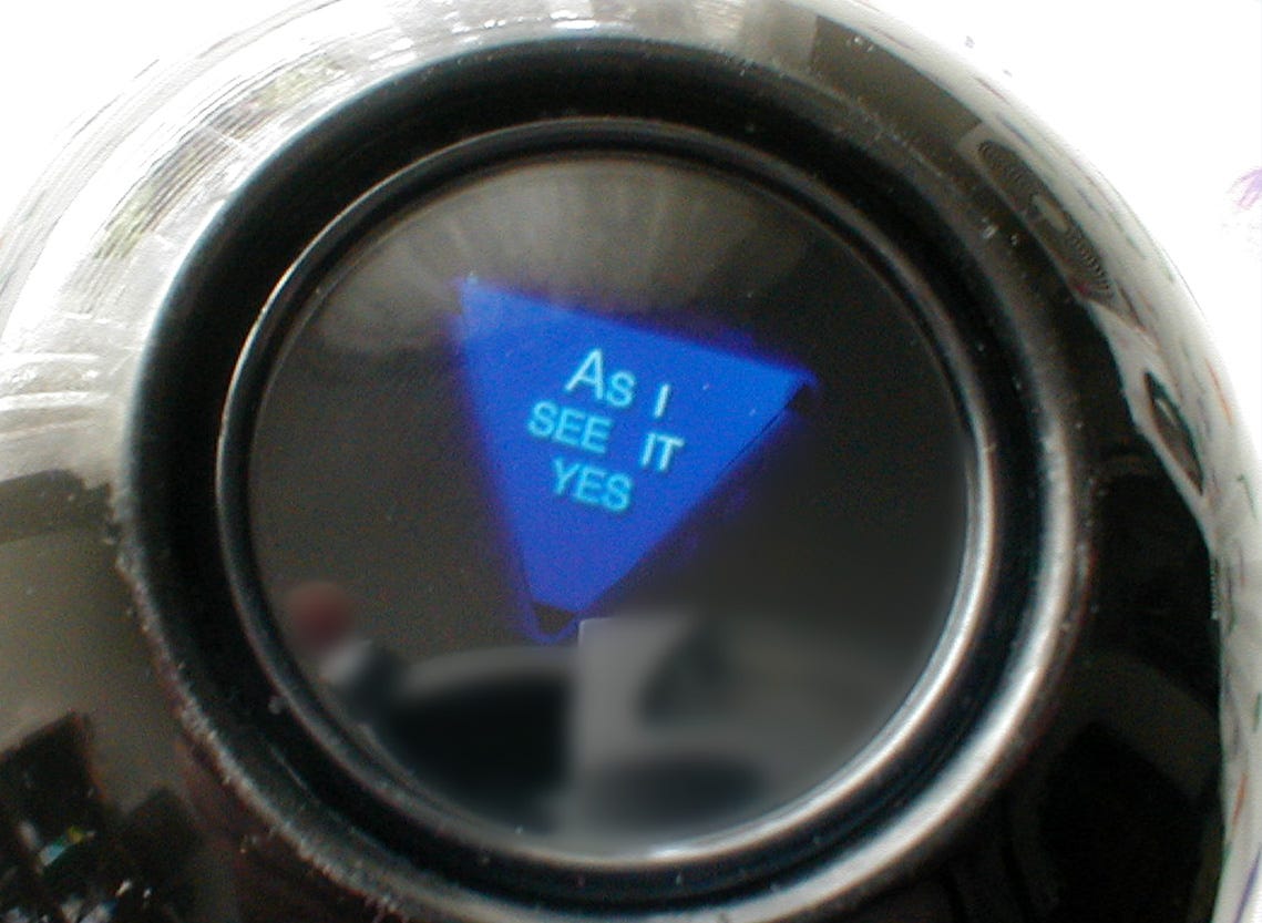 Your mind is like a magic 8 ball. The Daily Lift Medium