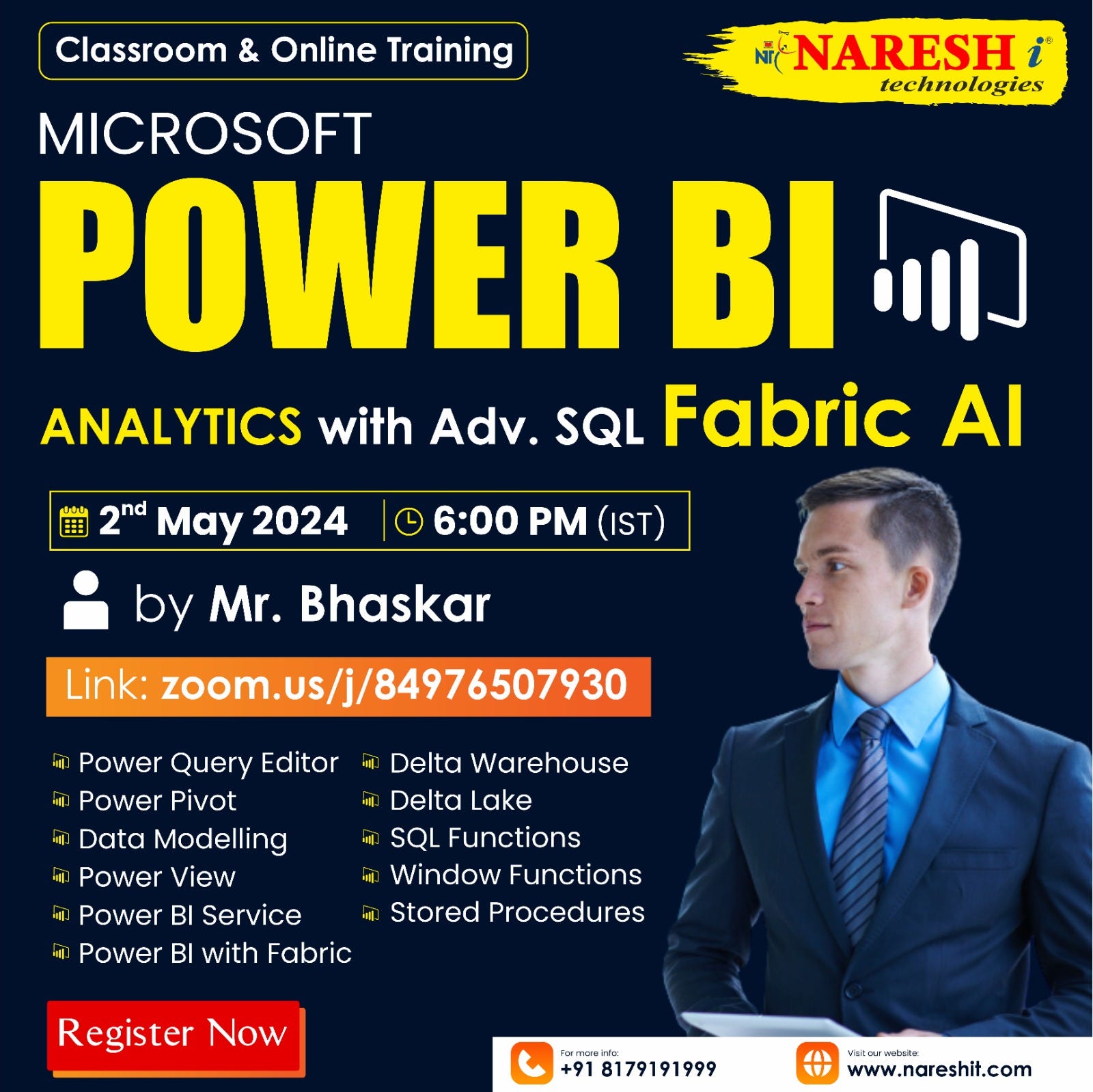 Power BI Online Trining- Naresh IT