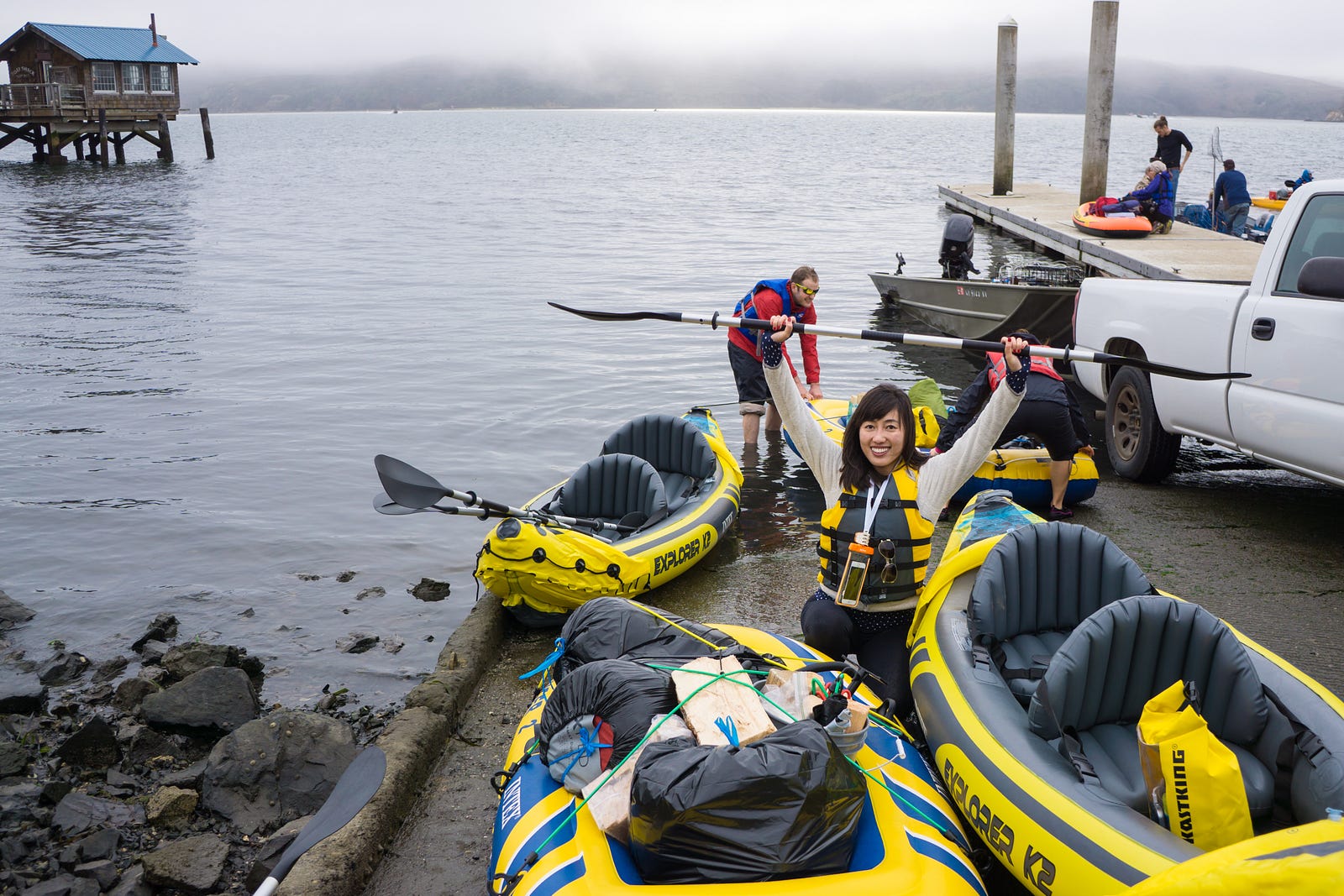 Kayak Camping in Tomales    Bay â€