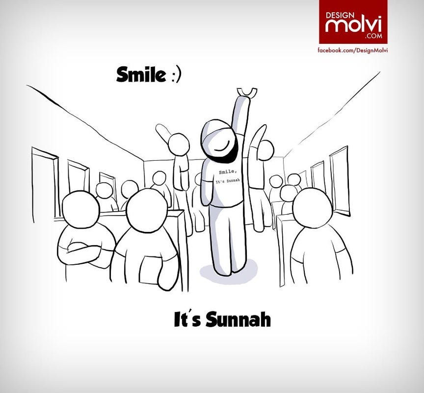 Smile, it’s Sunnah – Anum Kazi – Medium