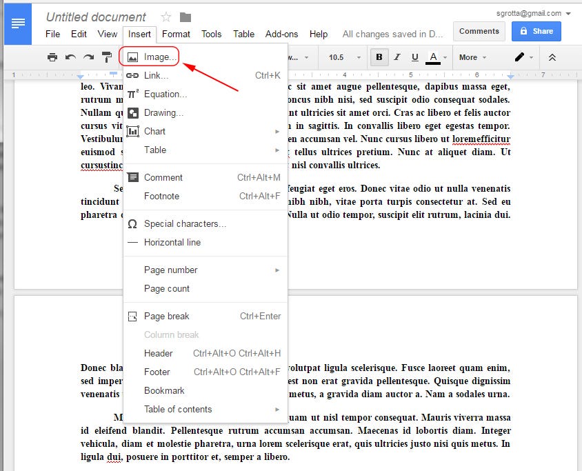 What Is Text Wrapping In Google Docs