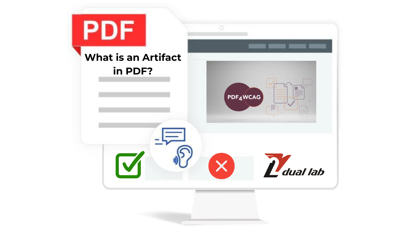 What is an Artifact in PDF?