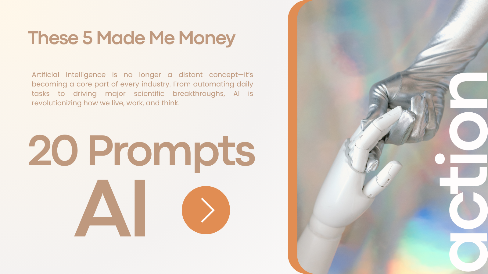 I Tried 20 AI Prompts — These 5 Made Me Money