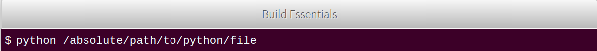 Building essential