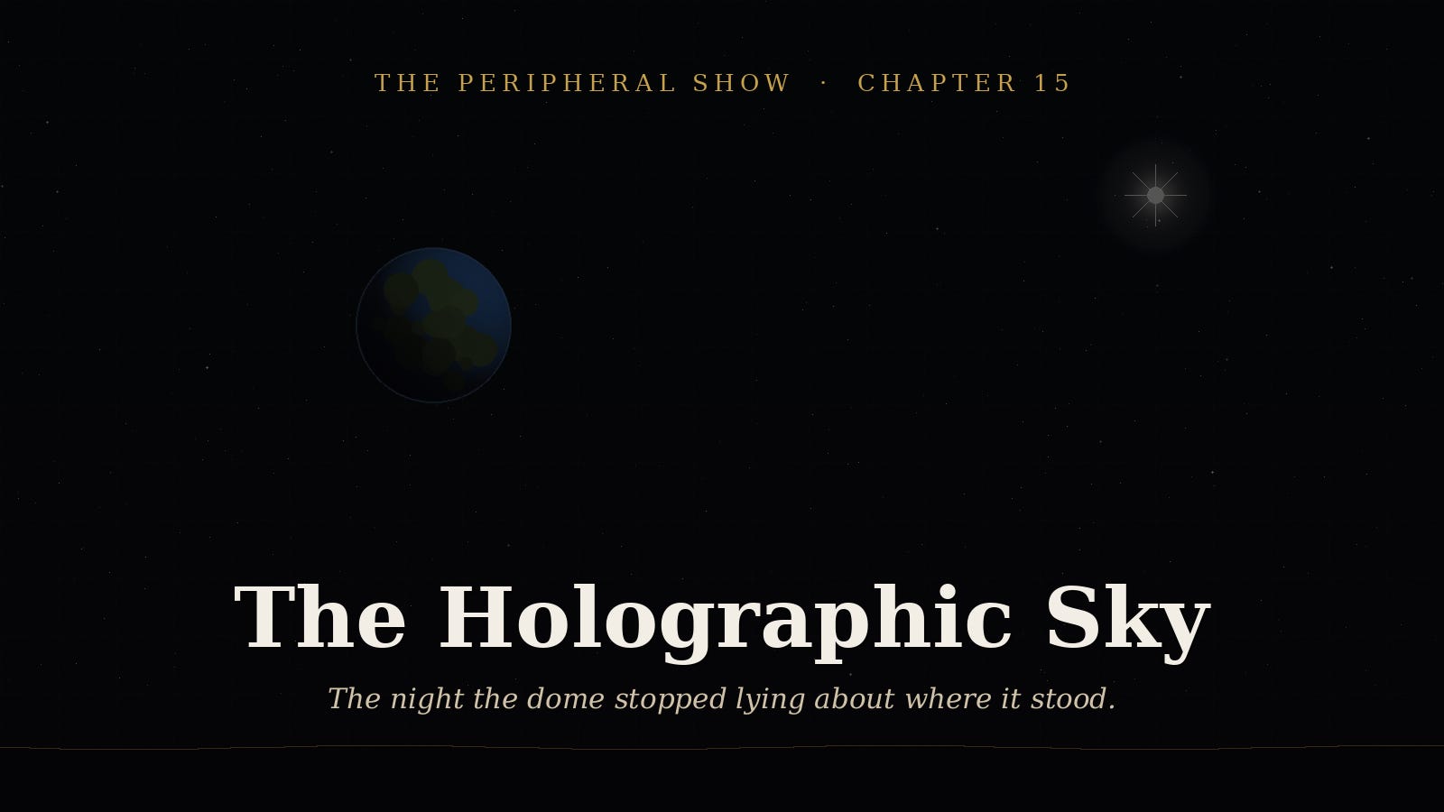 The Holographic Sky