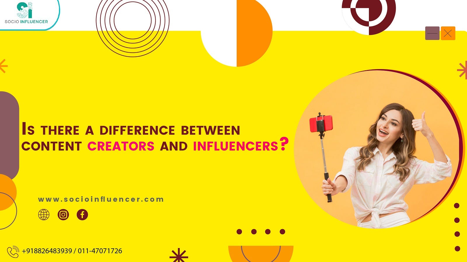 What Is the Difference Between Content Creators and Influencers?