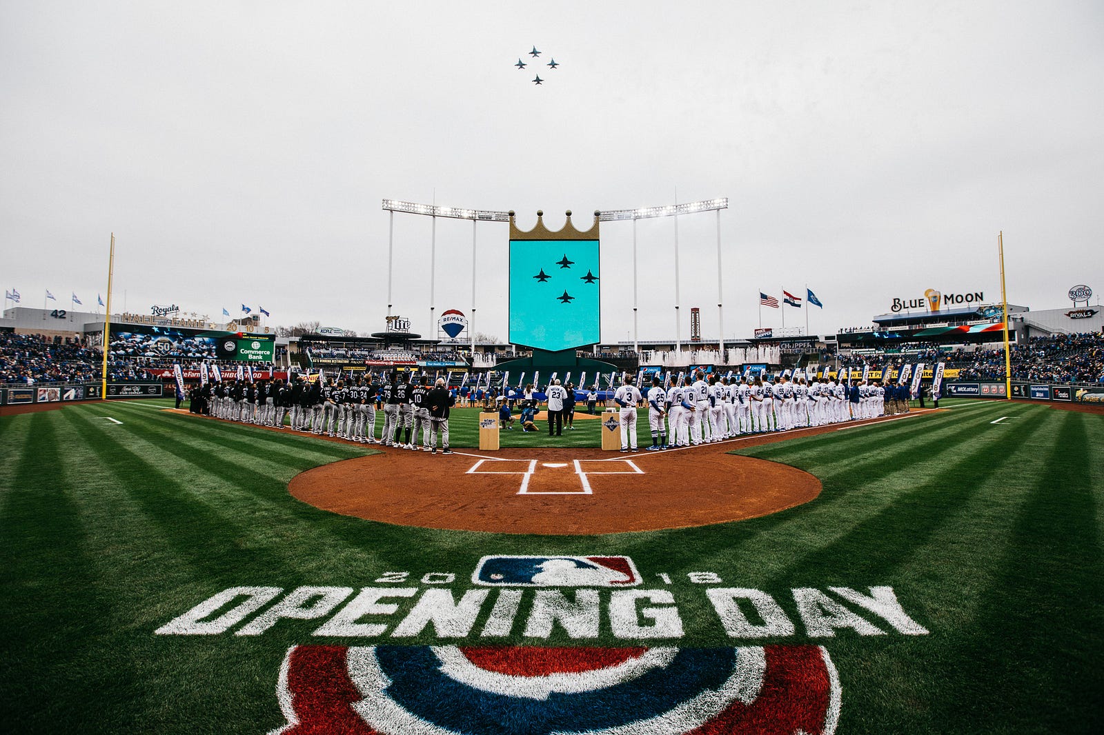 Opening Day at Kauffman Stadium Royal Rundown