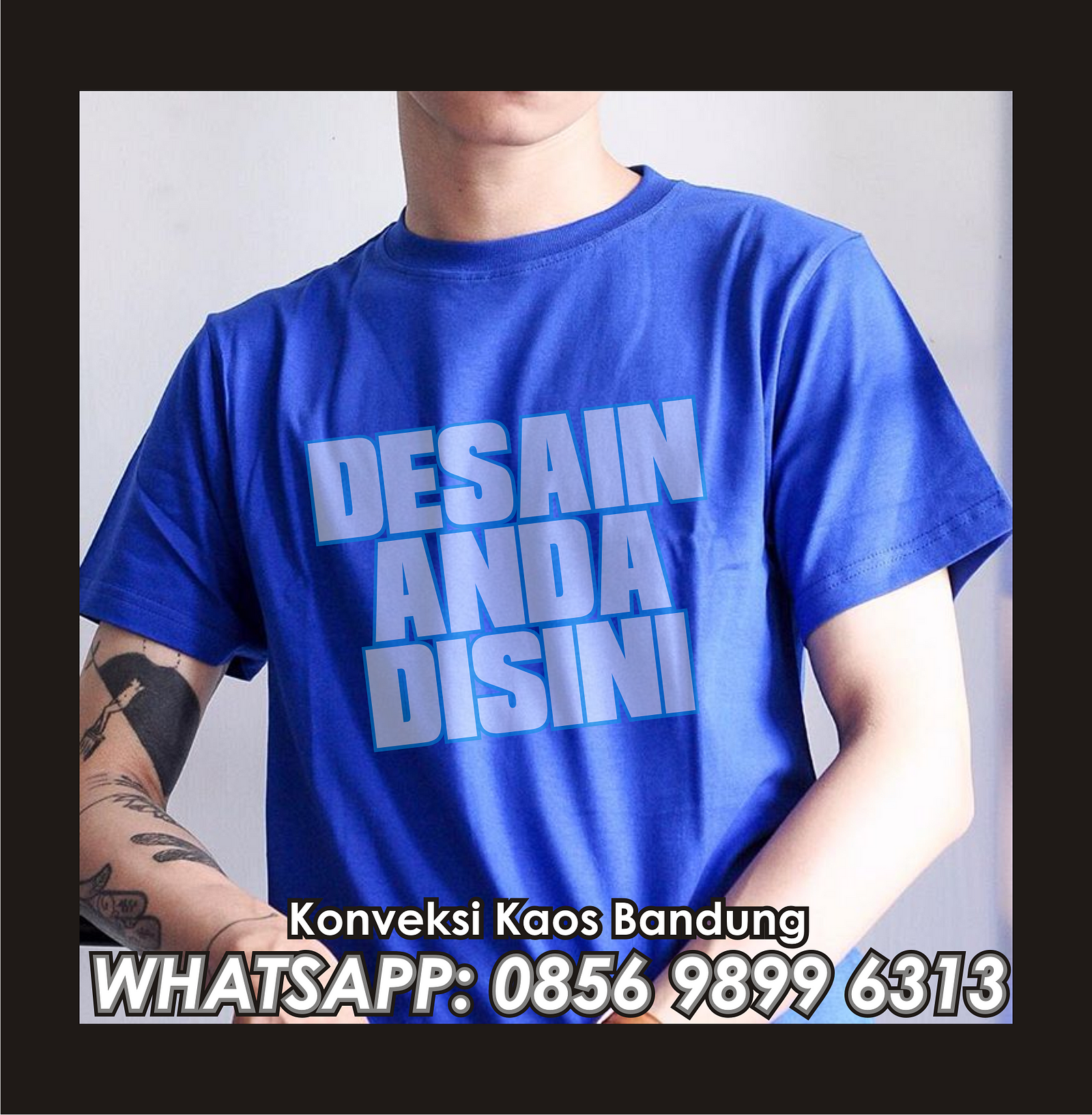 BIKIN KAOS DESAIN SENDIRI Konveksi Bandung 0857 9899 6313